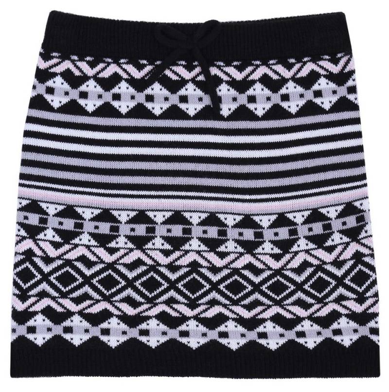 Sarcia.eu Midirock Gemusterter schwarzer Rock 3-4 Jahre von Sarcia.eu