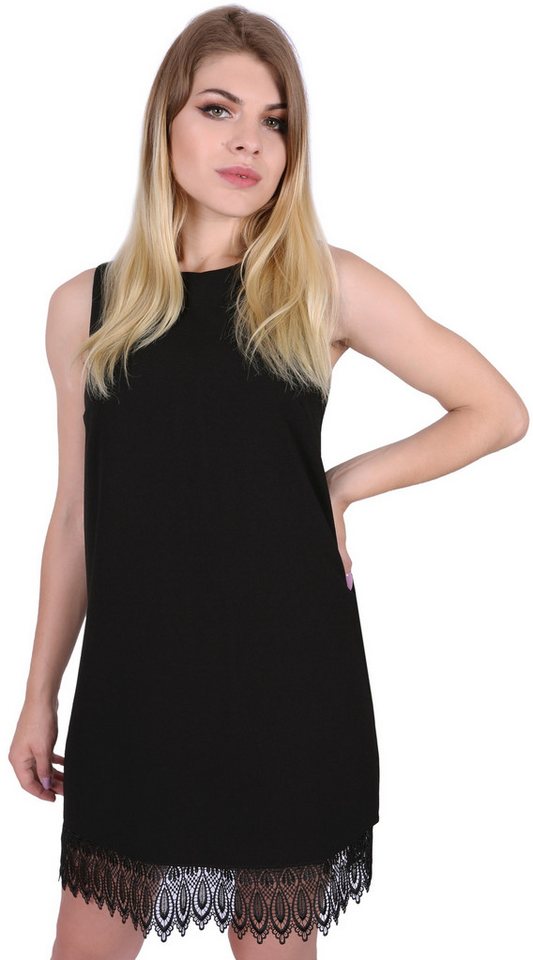 Sarcia.eu Minikleid Schwarzes Minikleid mit Details aus Spitze Sommerkleid elegant M Sarcia.eu Minikleid Schwarzes Minikleid mit Details aus Spitze Sommerkleid elegant M von Sarcia.eu