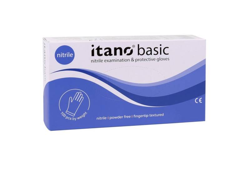 Sarcia.eu Nitril-Handschuhe Blaue Nitrilhandschuhe puderfrei 100 Stück von Sarcia.eu
