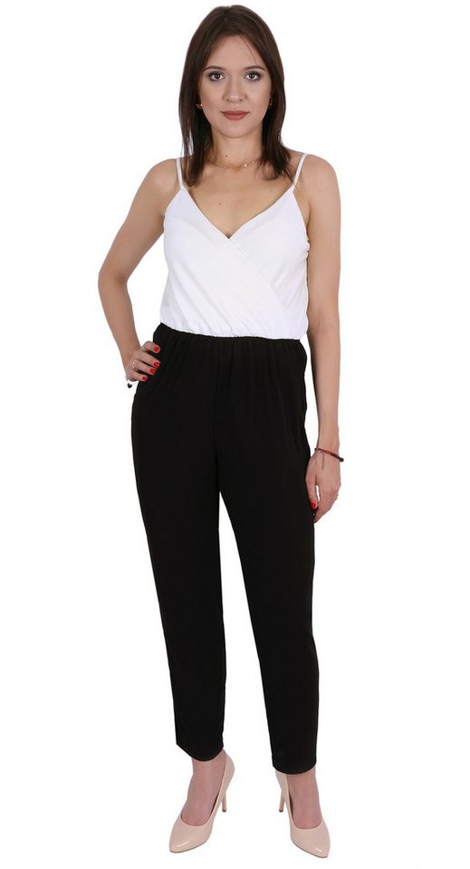 Sarcia.eu Overall John Zack schwarz-cremefarbene Kombination Hosenanzug Overall S von Sarcia.eu