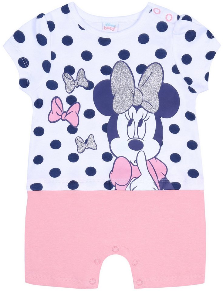 Sarcia.eu Overall Weiß-pinker Overall mit dunkelblauen Tupfen Minnie Mouse 3-6 Monate Sarcia.eu Overall Weiß-pinker Overall mit dunkelblauen Tupfen Minnie Mouse 3-6 Monate von Sarcia.eu