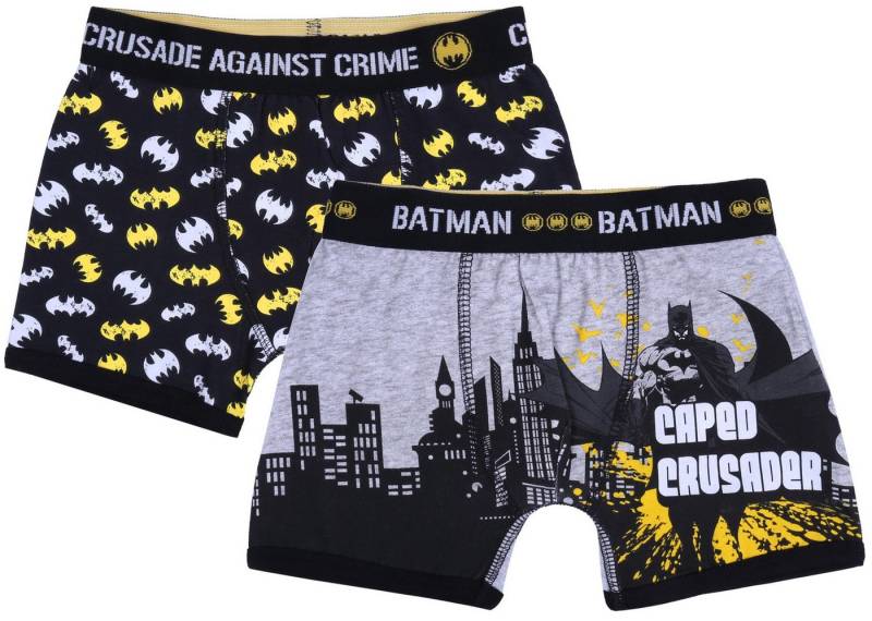 Sarcia.eu Pagenschlüpfer 2x grau-schwarze Jungen-Boxershorts BATMAN DC Comics 7-8 Jahre von Sarcia.eu