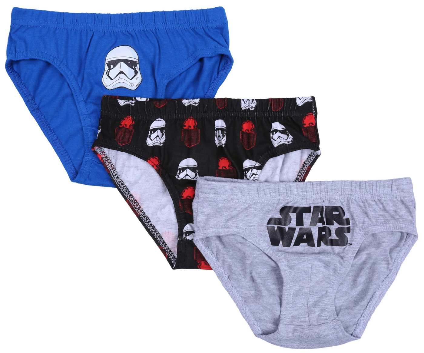 Sarcia.eu Pagenschlüpfer Graue, blaue, schwarze Unterhosen für Jungen STAR WARS 5 Jahre Sarcia.eu Pagenschlüpfer Graue, blaue, schwarze Unterhosen für Jungen STAR WARS 5 Jahre von Sarcia.eu