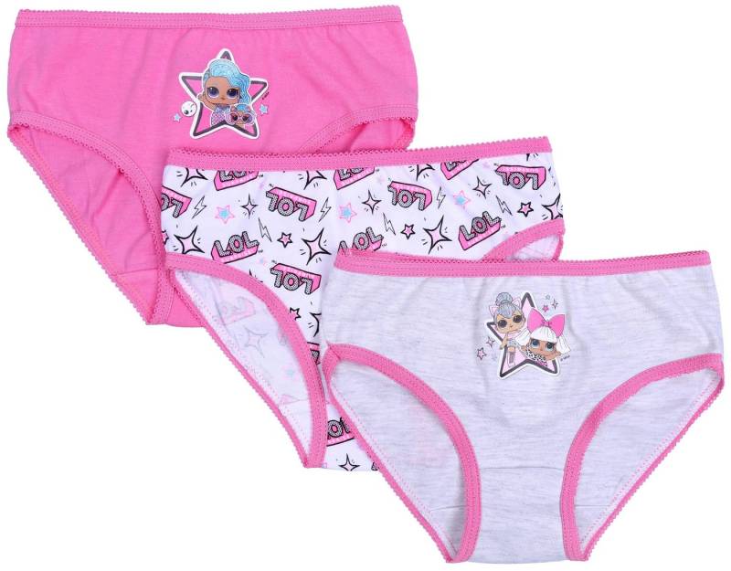 Sarcia.eu Panty 3x bunte Mädchenslip Lol Surprise 2-3 Jahre von Sarcia.eu