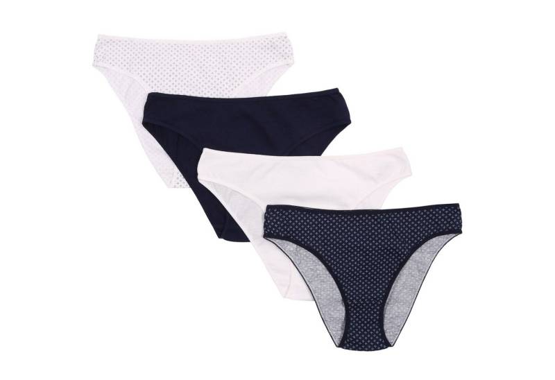 Sarcia.eu Panty 4x Dunkelblau-weiße Unterhose/Slip S von Sarcia.eu