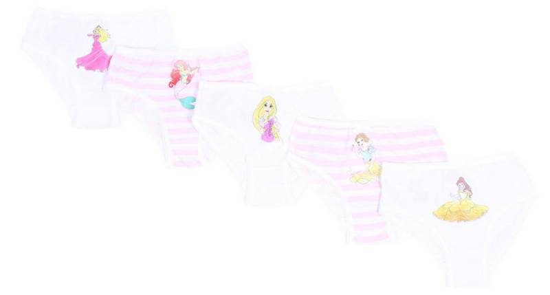 Sarcia.eu Panty 5 x Weiße Mädchenunterhose/Slip Prinzessinnen DISNEY 7-8 Jahre von Sarcia.eu