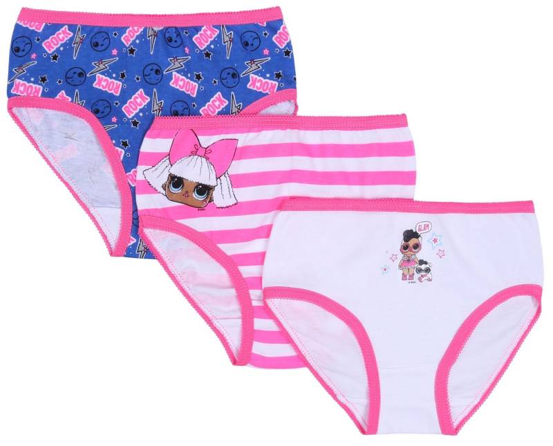 Sarcia.eu Panty Unterhose/Slip für Mädchen LOL Surprise Set 3 Paar 7-8 Jahre von Sarcia.eu