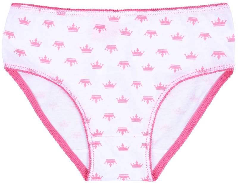 Sarcia.eu Panty Weißer Mädchenslip mit Kronen gemustert PRINCESS Disney 3-4 Jahre von Sarcia.eu