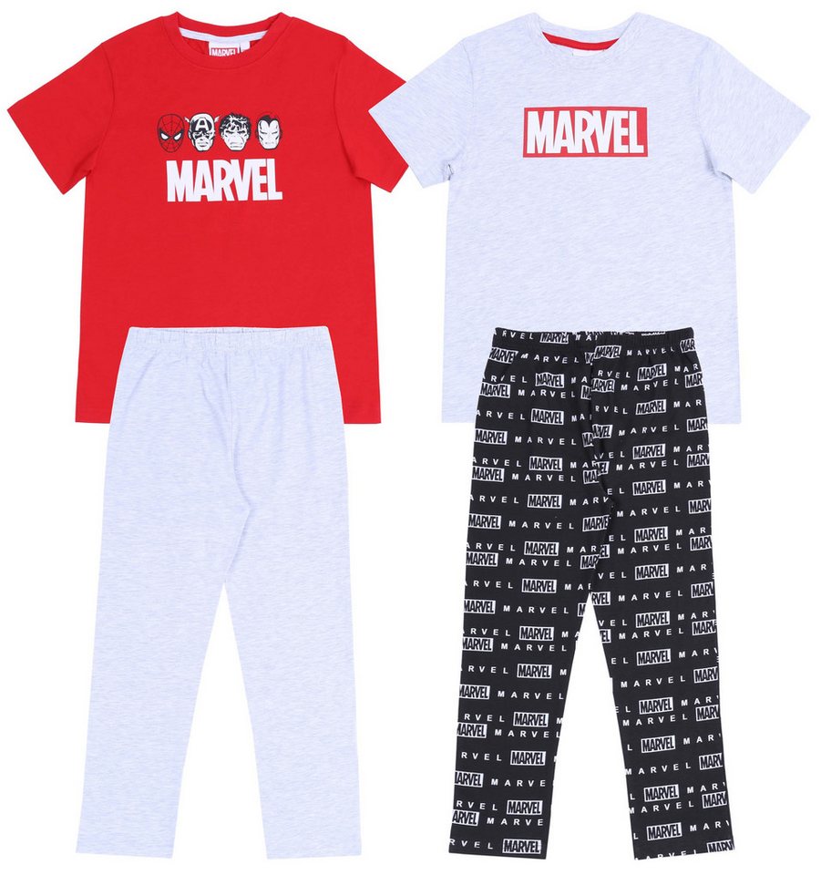 Sarcia.eu Pyjama 2 x grau - roter Pyjama MARVEL 7-8 Jahre Sarcia.eu Pyjama 2 x grau - roter Pyjama MARVEL 7-8 Jahre von Sarcia.eu