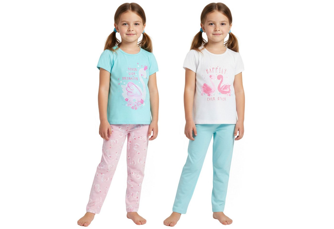 Sarcia.eu Pyjama SET 2-teilig, Baumwollpyjama für Mädchen, lange Hose, 100% Baumwolle von Sarcia.eu