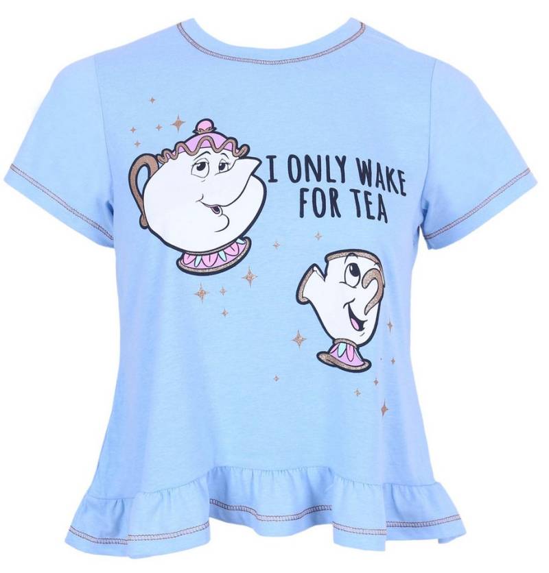 Sarcia.eu Pyjama Disney Prinzessinnen Die Schöne und das Biest Bedrucktes Pyjama S von Sarcia.eu
