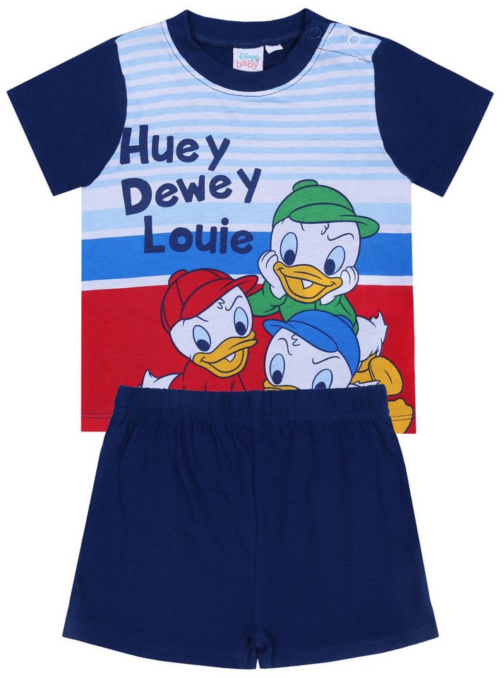 Sarcia.eu Pyjama Dunkelblaues Pyjama mit kurzen Ärmel Donald Duck DISNEY 12 Monate von Sarcia.eu
