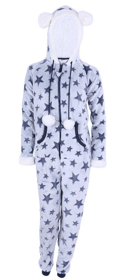 Sarcia.eu Pyjama Einteiliger Schlafanzug/Pyjama mit Sternen-Print L von Sarcia.eu