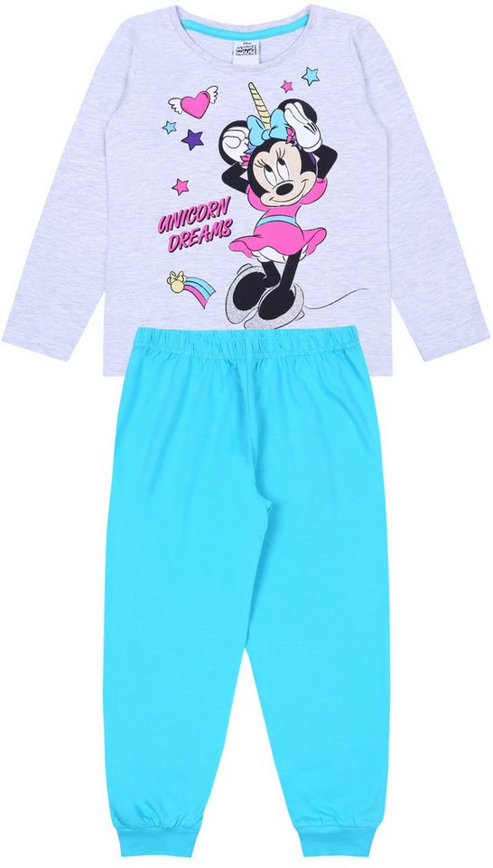 Sarcia.eu Pyjama Grau-türkisfarbenes Pyjama/Schlafanzug Minnie Mouse DISNEY 5 Jahre von Sarcia.eu