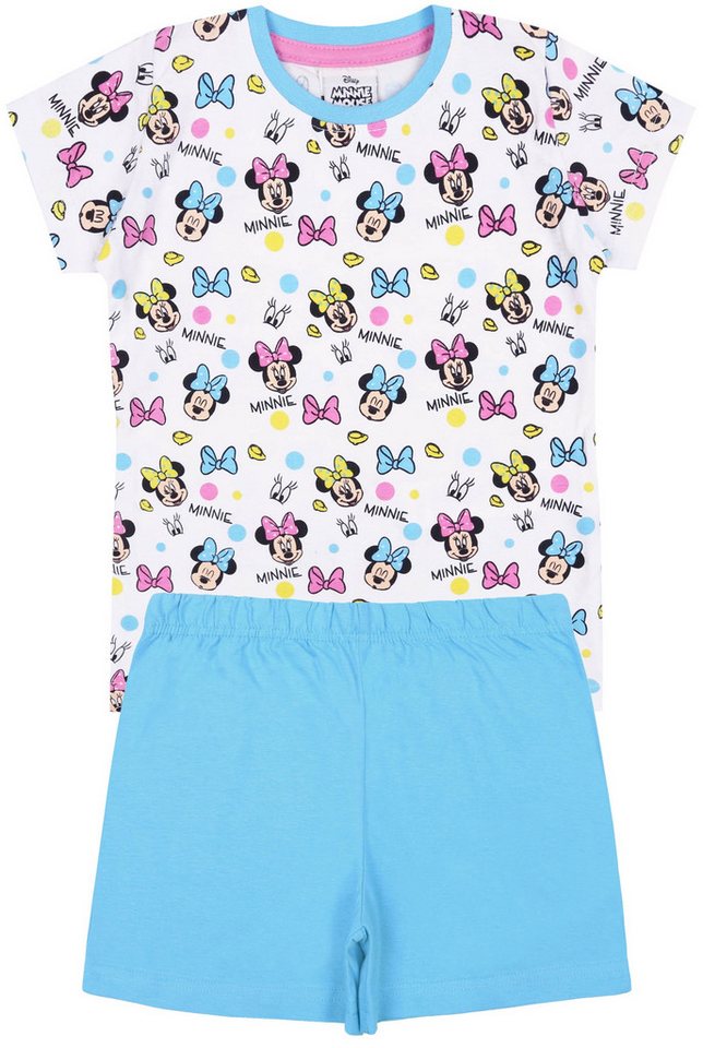 Sarcia.eu Pyjama Himmelblau-weißes Pyjama Schlafanzug mit Minnie Maus DISNEY 8 Jahre von Sarcia.eu