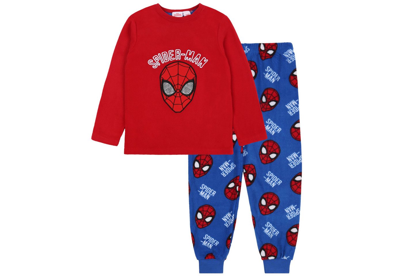 Sarcia.eu Pyjama MARVEL Spider-Man Pyjama/Schlafanzug für Jungen, rot-blau 6-7 Jahre von Sarcia.eu