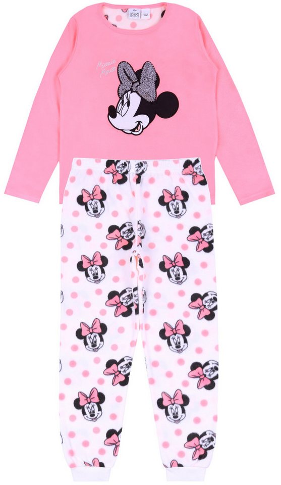 Sarcia.eu Pyjama Neonfarbenes Pyjama Minnie Maus DISNEY 4-5 Jahre von Sarcia.eu