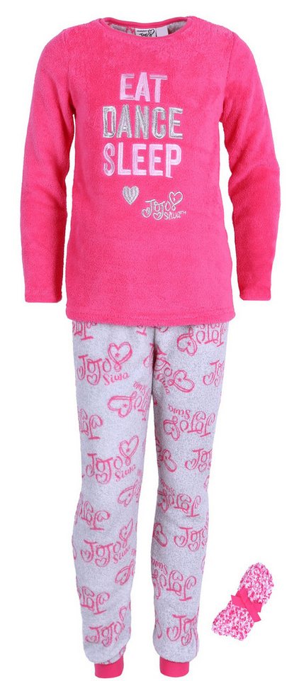 Sarcia.eu Pyjama Pinkes Pyjama EAT DANCE SLEEP 6-7 Jahre von Sarcia.eu