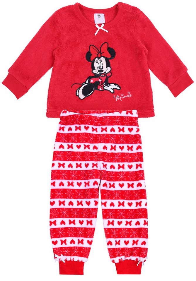 Sarcia.eu Pyjama Roter Schlafanzug/Pyjama Minnie Maus DISNEY 6-12 Monate von Sarcia.eu