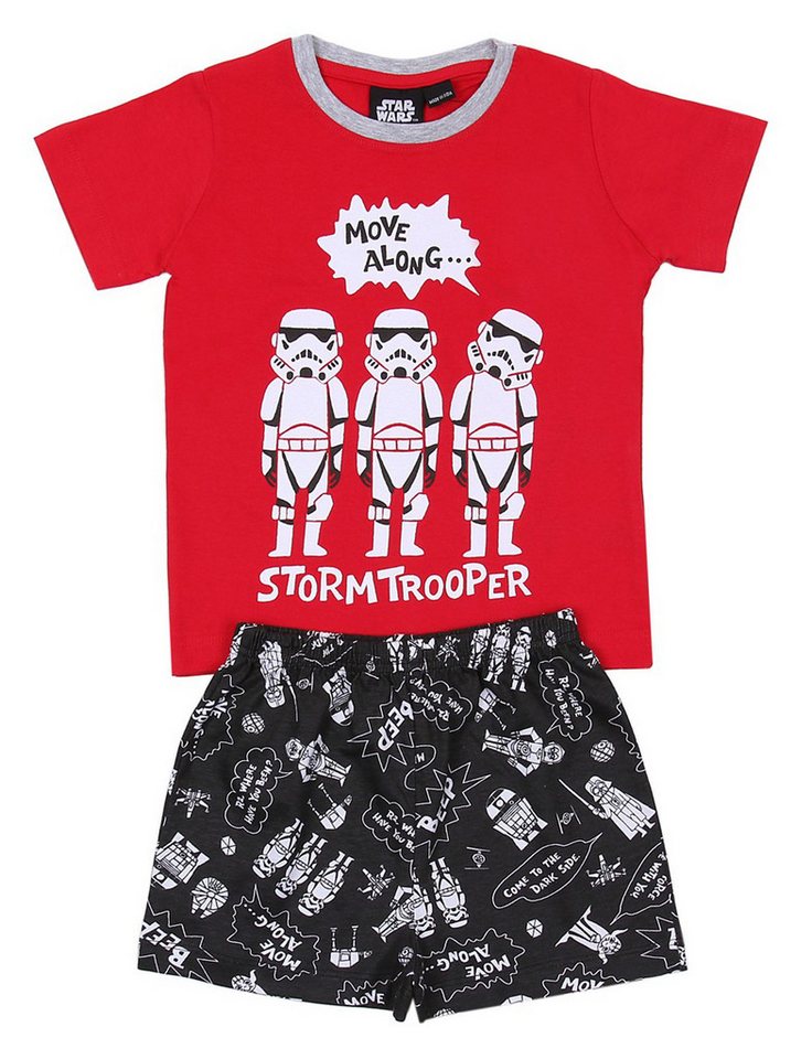 Sarcia.eu Pyjama Rotes Pyjama STAR WARS DISNEY 5-6 Jahre von Sarcia.eu