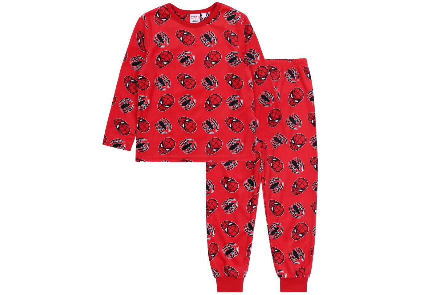 Sarcia.eu Pyjama Rotes Pyjama mit langen Ärmeln Spider-Man MARVEL 2-3 Jahre von Sarcia.eu