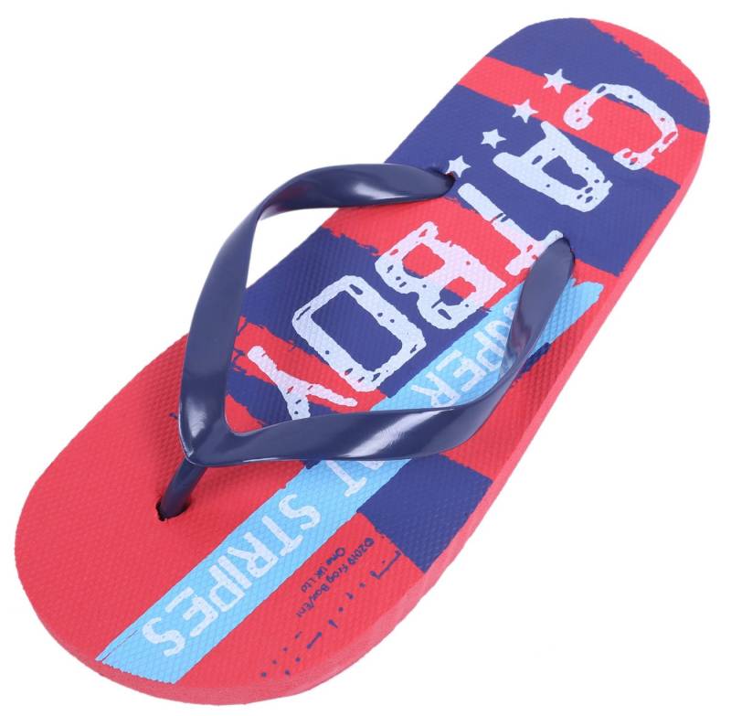 Sarcia.eu Rot-dunkelblaue Flip-Flops Catboy Pyjamahelden 32-33 EU Badezehentrenner von Sarcia.eu