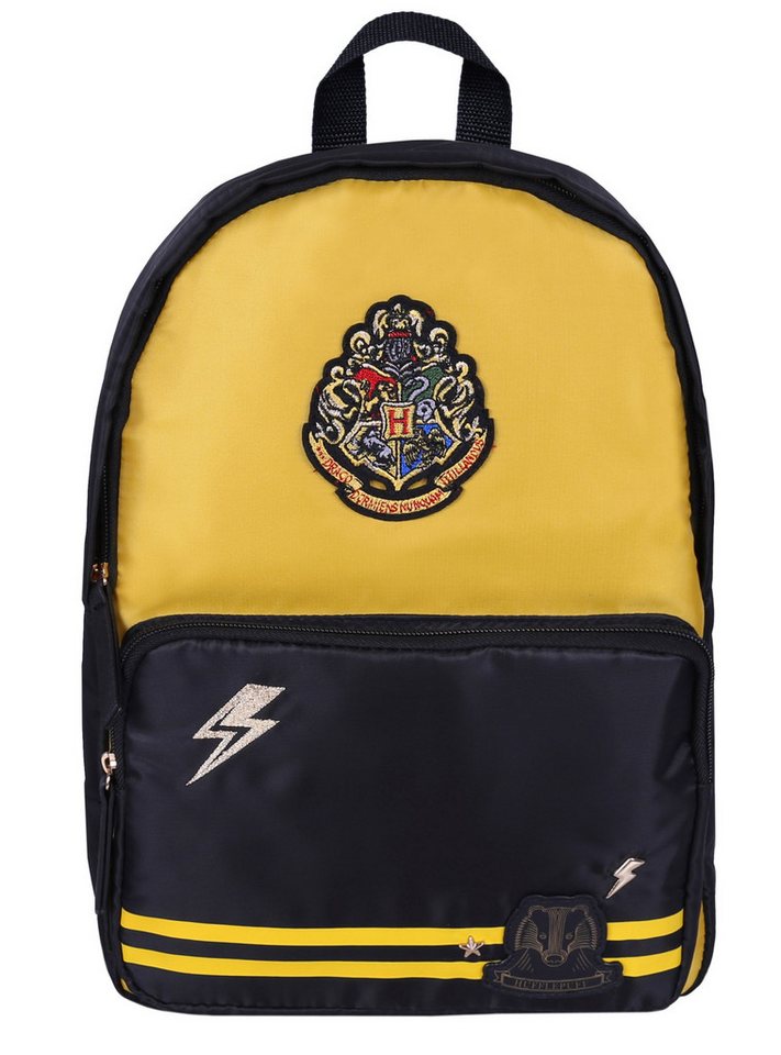 Sarcia.eu Rucksack Schwarz-gelber Rucksack Hufflepuff Harry Potter von Sarcia.eu