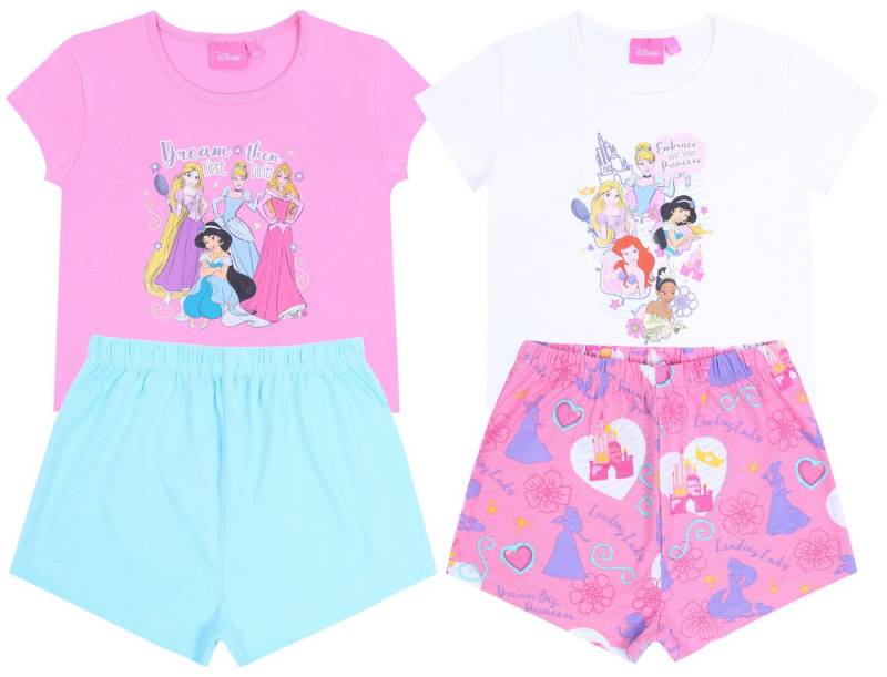 Sarcia.eu Schlafanzug 2x Pinker Pyjama von den Prinzessinen DISNEY 2-3 Jahre von Sarcia.eu