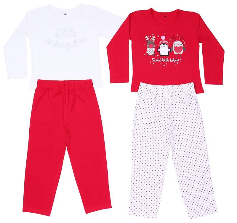 Sarcia.eu Schlafanzug 2x Pyjama Little Angel 3-4 Jahre von Sarcia.eu