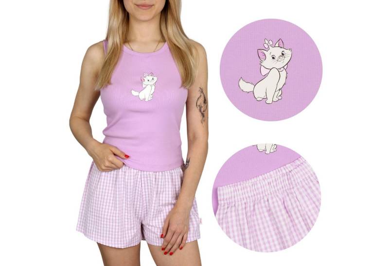 Sarcia.eu Schlafanzug Aritstocats Marie Disney Frauen Pyjama mit Trägern, Baumwolle XL von Sarcia.eu