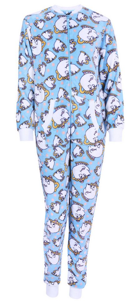 Sarcia.eu Schlafanzug Blauer einteiliger Schlafanzug Die Schöne und das Biest DISNEY XS Sarcia.eu Schlafanzug Blauer einteiliger Schlafanzug Die Schöne und das Biest DISNEY XS von Sarcia.eu