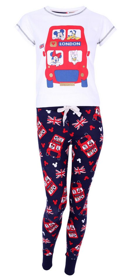 Sarcia.eu Schlafanzug DISNEY Mickey Mouse und Freunde Pyjama/Schlafanzug kurzärmelig, bunt S von Sarcia.eu