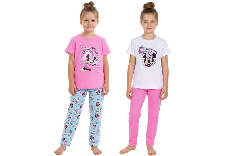 Sarcia.eu Schlafanzug Disney Minnie Mouse Set 2-teilig, Baumwollpyjama für Mädchen von Sarcia.eu