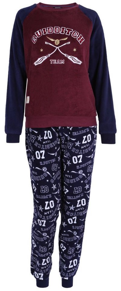 Sarcia.eu Schlafanzug Dunkelblau-bordeaurotes Pyjama/Schlafanzug HARRY POTTER XXS von Sarcia.eu