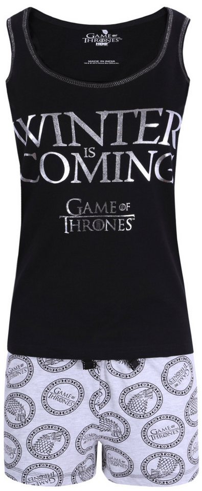 Sarcia.eu Schlafanzug Grau-schwarzer Schlafanzug für Damen Game of Thrones XXS von Sarcia.eu