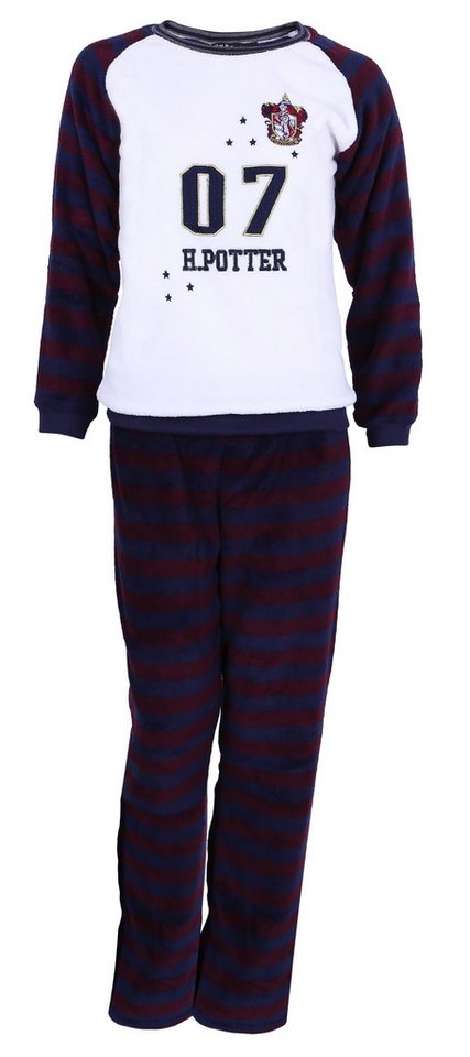 Sarcia.eu Schlafanzug HARRY POTTER Pyjama/Schlafanzug für Damen aus Vlies, langärmelig S von Sarcia.eu