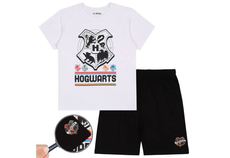 Sarcia.eu Schlafanzug Harry Potter Hogwarts-Pyjama für Jungen mit kurzer Hose, 134-140 cm von Sarcia.eu