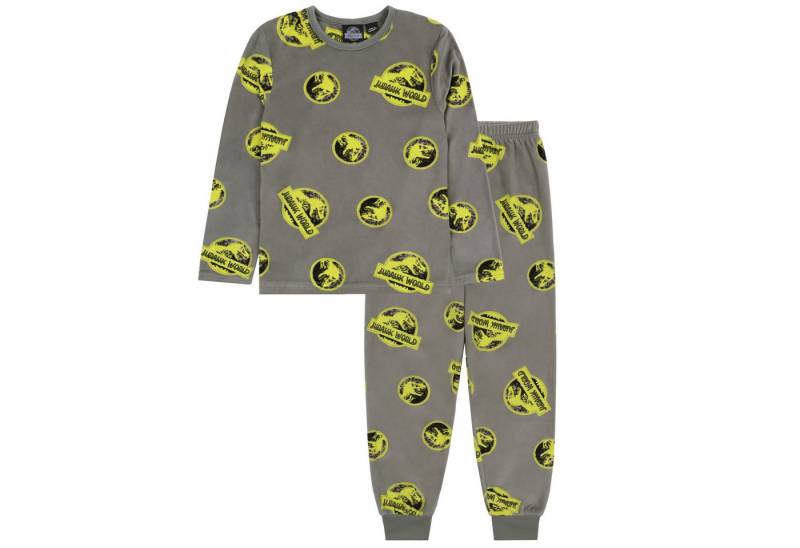Sarcia.eu Schlafanzug Khaki, angenehm weiches Pyjama für Jungen Jurassic World 6-7 Jahre von Sarcia.eu