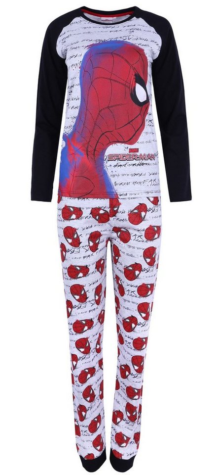 Sarcia.eu Schlafanzug Marvel Comics Spider-Man Pyjama/Schlafanzug für Jungen 2-3 Jahre von Sarcia.eu