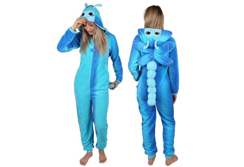 Sarcia.eu Schlafanzug Pyjama/Schlafanzug, einteilig, blau - Libelle XS Sarcia.eu Schlafanzug Pyjama/Schlafanzug, einteilig, blau - Libelle XS von Sarcia.eu