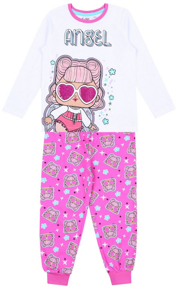 Sarcia.eu Schlafanzug Rosa-weißer Pyjama L.O.L. SURPRISE 5-6 Jahre von Sarcia.eu