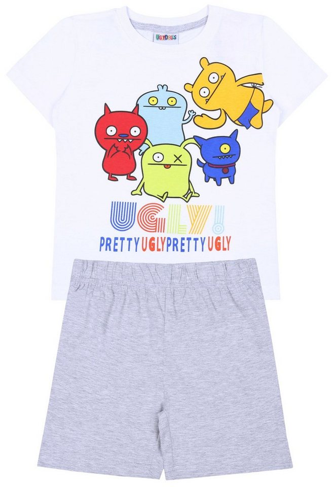 Sarcia.eu Schlafanzug Weiß-graues Jungen-Pyjama UglyDolls 24 Monate, 92 von Sarcia.eu