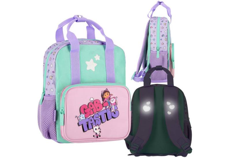 Sarcia.eu Schulrucksack Gabby’s Dollhouse Rucksack Mädchen, mit Reflektoren, 29x23x9 cm von Sarcia.eu