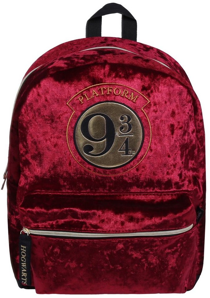Sarcia.eu Schulrucksack Harry Potter Rucksack aus Velours, dunkelrot Sarcia.eu Schulrucksack Harry Potter Rucksack aus Velours, dunkelrot von Sarcia.eu