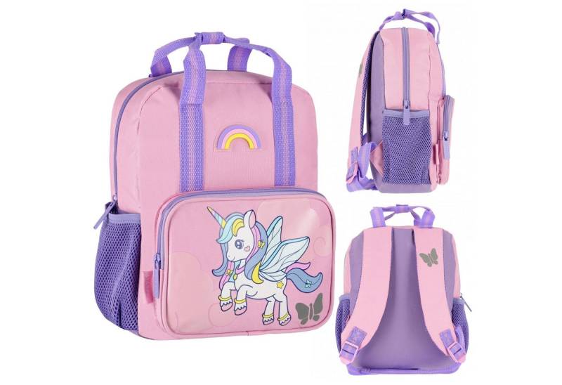Sarcia.eu Schulrucksack Unicorn Vorschulrucksack für Mädchen, rosa 26x23x9cm von Sarcia.eu