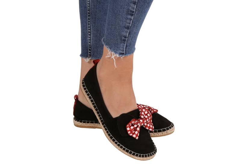 Sarcia.eu Schwarze Espadrilles mit Schleife Minnie Maus DISNEY 37 EU / 4 UK Espadrille von Sarcia.eu
