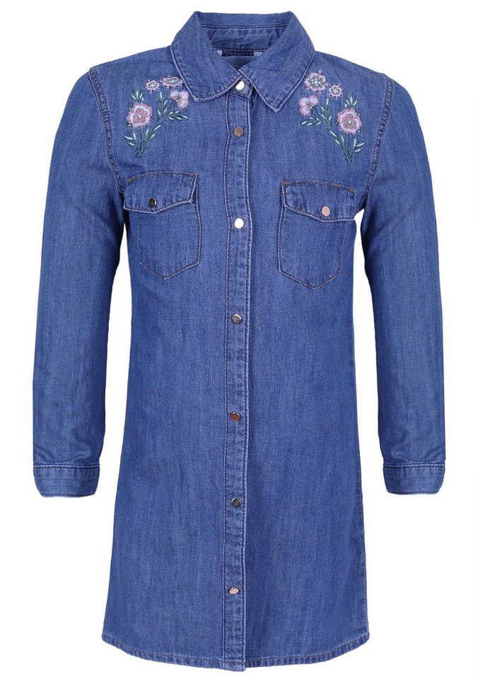 Sarcia.eu Shirtkleid Jeanskleid mit Hemdschnitt DENIM CO. 8-9 Jahre von Sarcia.eu