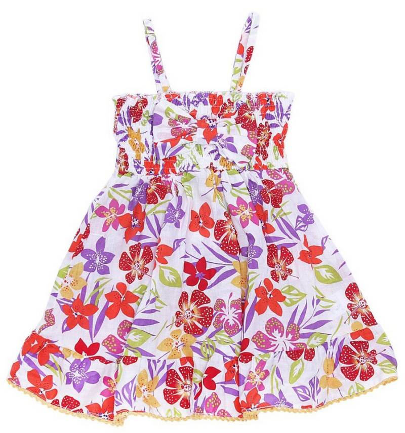 Sarcia.eu Sommerkleid Buntes Kleid mit Blumen für Mädchen EARLY DAYS 9-12 Monate von Sarcia.eu