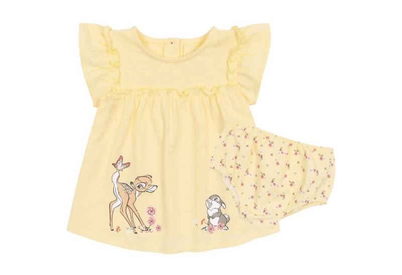 Sarcia.eu Sommerkleid Gelbes Babykleid mit Rüschen + Unterhose Bambi DISNEY 6-9 Monate von Sarcia.eu