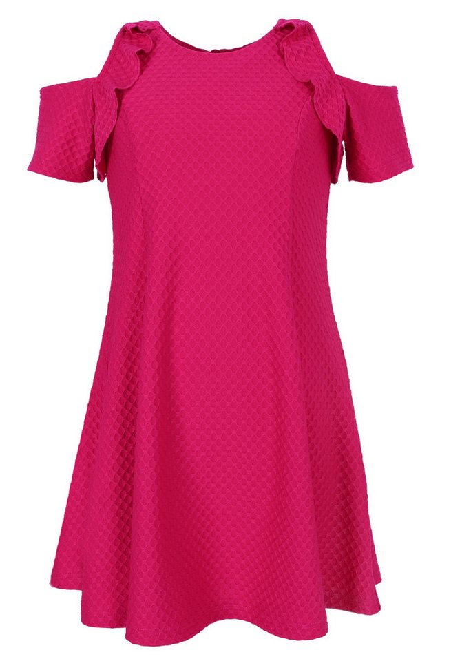 Sarcia.eu Sommerkleid Himbeerrotes Kleid mit Ausschnitten 8-9 Jahre von Sarcia.eu